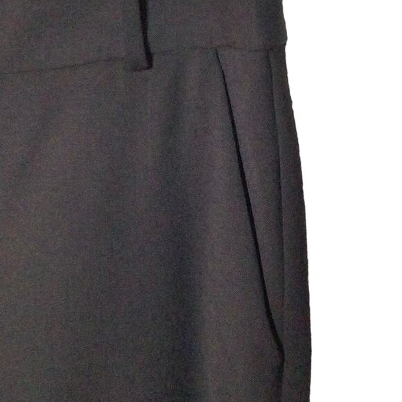 LAUREN RALPH LAUREN Sz 4 Cropped Black slacks - Picture 3 of 7